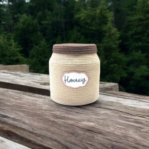 jute baskets for storage honey