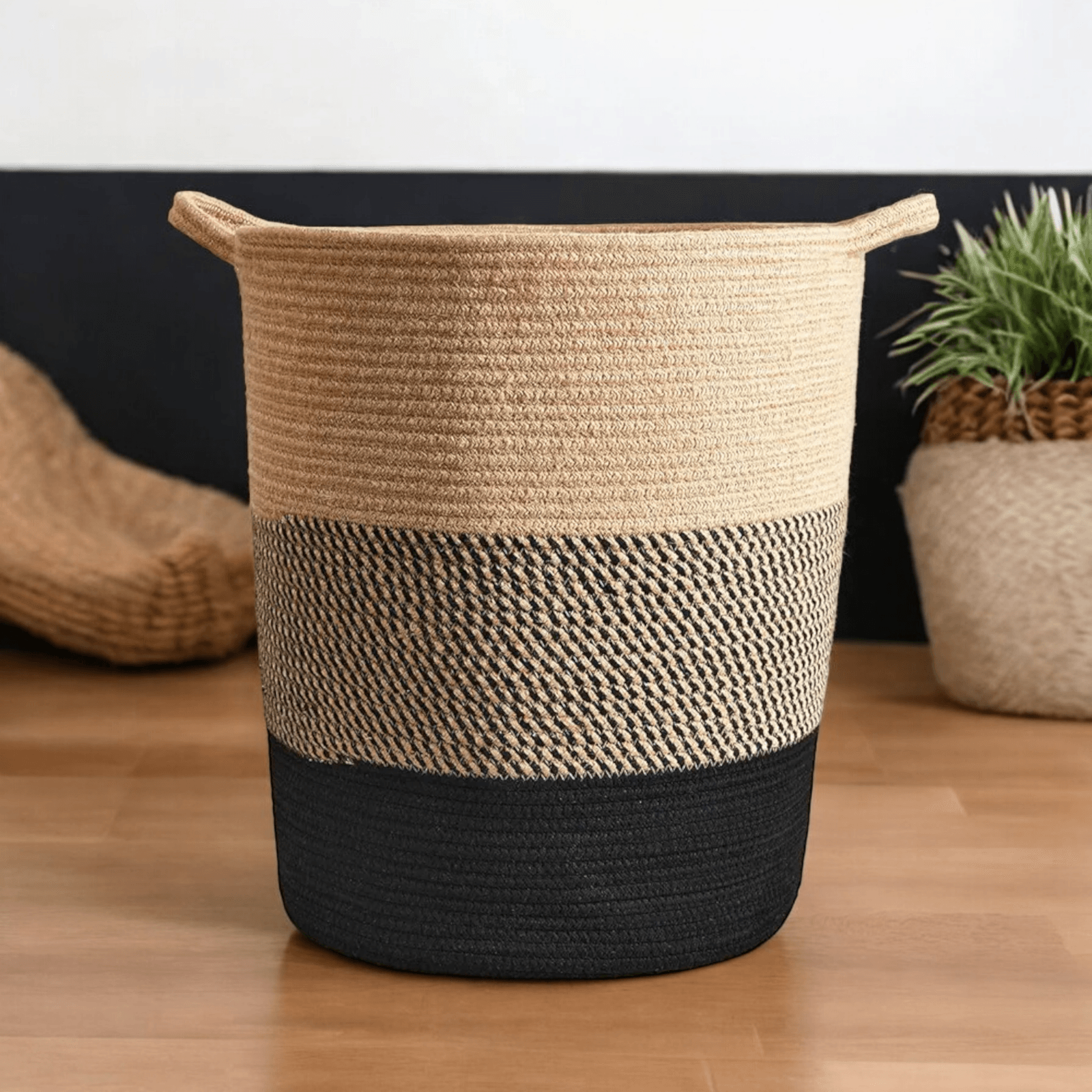 Photoroom-20240627_181104.png Laundry Basket For Clothes Storage - Image 1